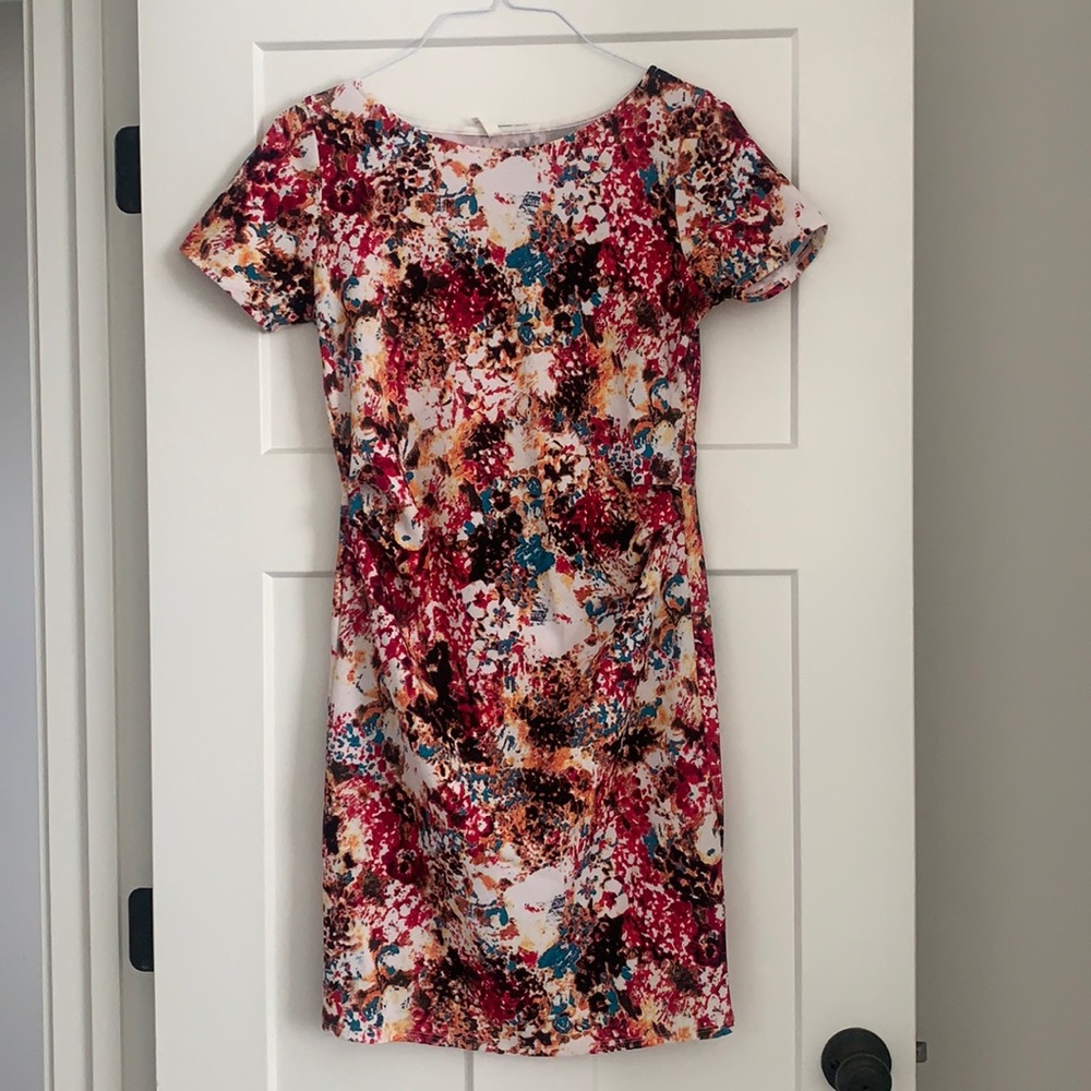 Pink blush maternity dress